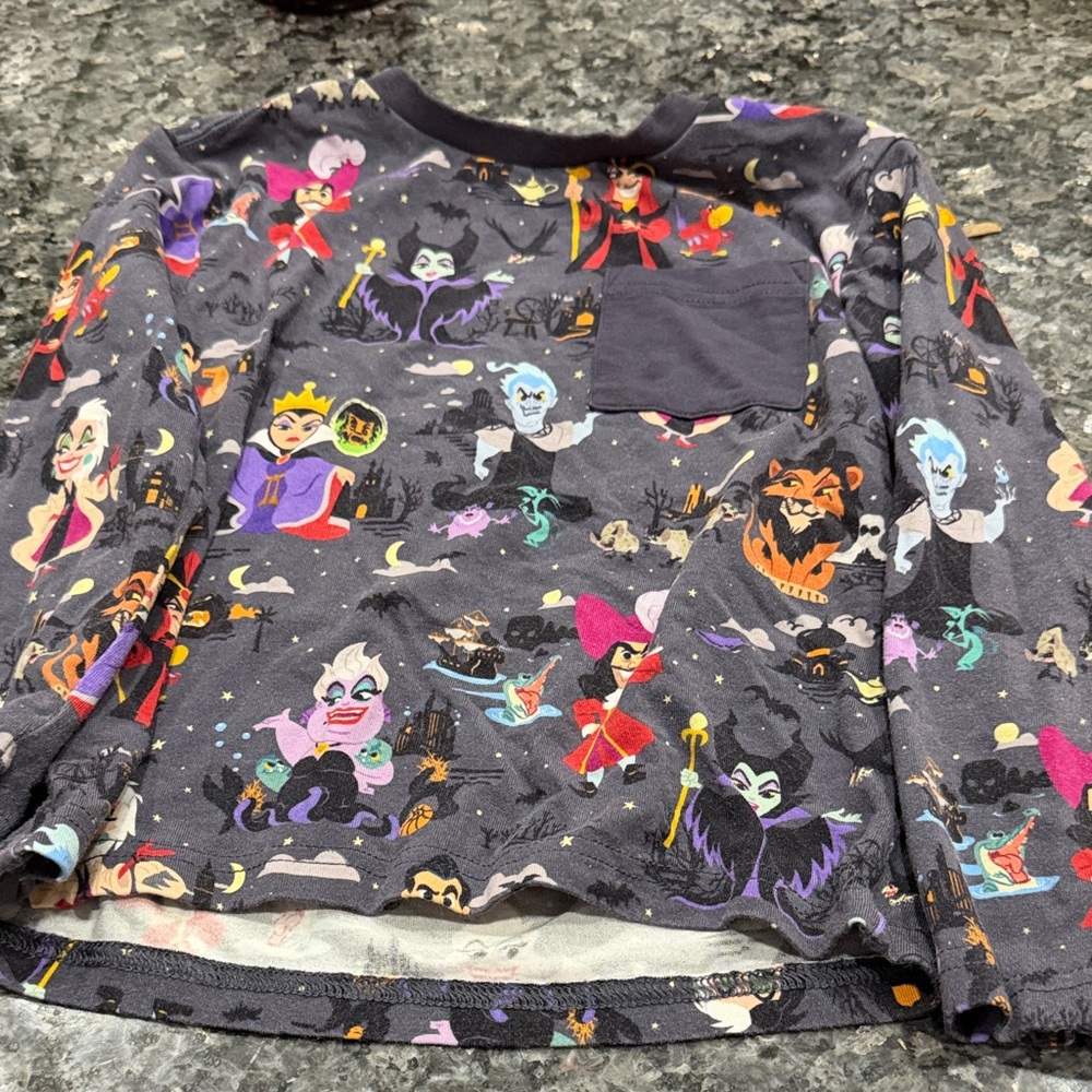 Disney Villains Little Sleepies Shirt